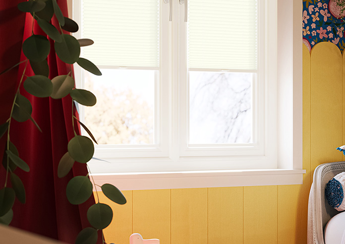 Solaris, Alabaster - Clip Fit Pleated Blind - Image 5